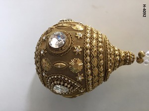 H4089 Ladies' Handmade <b>Metal</b> Evening Clutch Gold Silver Tone Fashionable Stone <b>Beaded</b> Tote Bags Online Shopping Party Bag - Product Image 4