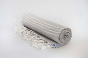 <b>Turkish</b> Peshtemal Beach <b>Towel</b>, 100% Cotton, Fouta. Hammam Peshtemal Rainbow Collection 100% Cotton - Product Image 2