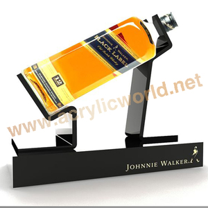 Porte-bouteille de vin en métal à led, présentoir de vin, comptoir de fabrication - Product Image 5