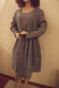 แฟชั่นขายส่ง100% สไตล์ไทยผ้าฝ้ายเสื้อคลุมพร้อมชุด - Product Image 3