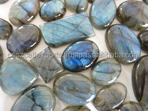 Cabochons en pierre de labradorite - Product Image 3
