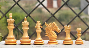 Piezas de Ajedrez Serie Dragón, Juegos de Ajedrez, Color Marrón, Juego de Ajedrez de Madera, Embalaje en Caja de Cartón y Madera - Product Image 2