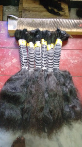 El mejor 100% cabello humano indio Virgen sin procesar a granel ondas afro rizadas naturales directas de la India - Product Image 6