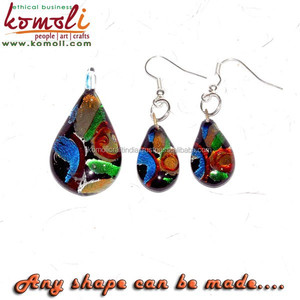 Murano สไตล์ที่กำหนดเองทำแก้วเครื่องประดับ Lampworking ประติมากรรม - Product Image 4