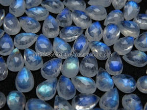 Fabricante y Mayorista de Cabujones de Piedra Lunar Azul Fuego Natural - Product Image 4