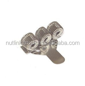 Clip de pluma de resorte de oficina triple con material de goma de hierro magnético para papelería y clips de carpeta - Product Image 4