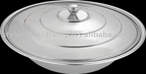 Lavabo rond avec couvercle pour la cuisine, lavabo en acier inoxydable, plateau de table, prix de gros - Product Image 3