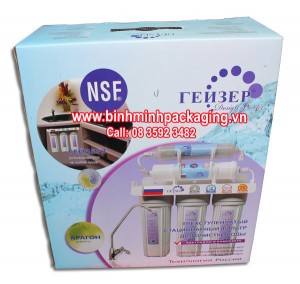 กล่องกระดาษลูกฟูกแบบรีไซเคิลสำหรับอุปกรณ์กรองน้ำ - Product Image 4