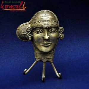 Escultura Tribal de Pareja Dhokra, Figura de Arte en Metal de Bronce de Aleación, Hecha a Mano con Técnica de Cera Perdida, para Decoración del Hogar, Regalos o Coleccionables - Product Image 6