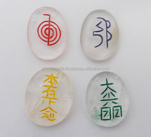 Set Usai Reiki Quartz kristal Rock cantik warna-warni | Kristal Reiki <span class=keywords><strong>Online</strong></span> | India - Product Image 1