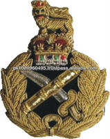 Parche de insignia de lingotes de oro personalizado OEM al por mayor, bordado con lentejuelas 3D, sin níquel, de tela de fieltro no tejida, hecho a mano, blanco francés