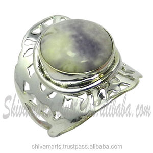 Opale naturelle pierre précieuse Jali bague Vintage éternité Vermeil haute qualité 925 en argent Sterling fiançailles cadeau de fête de mariage pour - Product Image 2