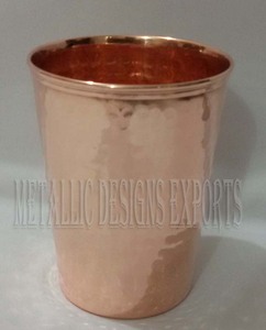 Verre court en cuivre pur Nouveau design Verre en cuivre métallique pour boire Prix de gros Maison et fête - Product Image 3