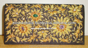 Indian Hand Embroidery Fancy Clutch Women's Party Purse - Product Image 2