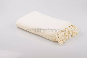 Herringbone Turkish Beach 100% Cotton Pestemal Hammam Beige Color Classic Collection <b>Throw</b> <b>Blanket</b> Made in Turkey - Product Image 3