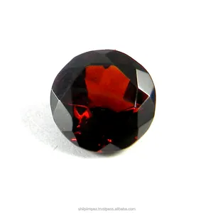 Doğal Garnet 4.5 Cts, 10x10mm yuvarlak kesim gevşek taşlar takı için SI0478