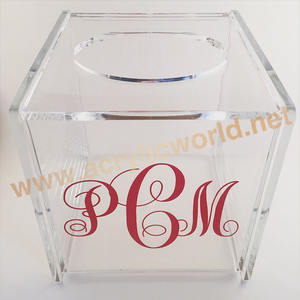 tissue <b>box</b> <b>Clear</b> Acrylic Napkin <b>Display</b> Holder/High Quality Acrylic Napkin <b>Displays</b>/Acrylic Napkin <b>Displays</b> Holder tissue <b>box</b>/napkin rack - Product Image 5