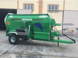 Mezclador de alimentos para granja, máquina de Pellet de alta calidad, Horizontal, Wagon, 10m3 - Product Image 5