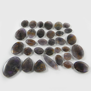 แพ็คของขวัญ32ชิ้น Cacoxenite 100 Gms,อัญมณีหลวม Cabochon ฟรีฟอร์ม IG0554 - Product Image 4