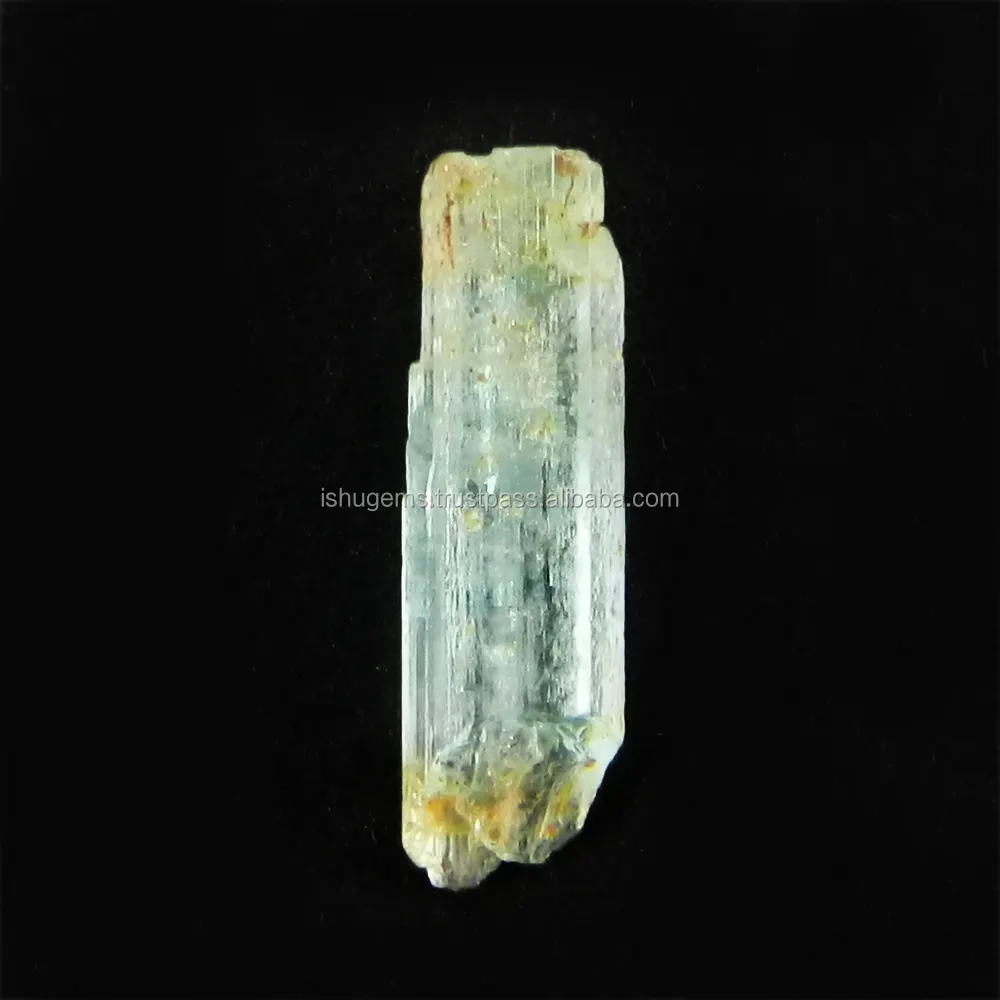 2.4 Cts Natural Brazil Aquamarine 5x17mm Pencil Row Loose Gemstone für Jewelry IG4387