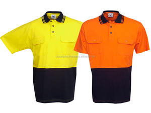 OEM personalizado fluorescente HI vis polos camisas para los hombres - Product Image 5