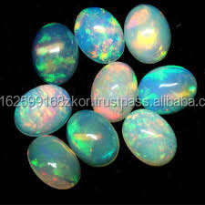 Piedras preciosas sueltas de ópalo etíope natural Corte ovalado semiprecioso de alta calidad para la fabricación de joyas del proveedor Colgante de anillos - Product Image 2