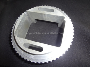 Poulie de courroie de distribution à entraînement positif personnalisable Engimech, alésage de 10 mm, pas de 50 mm, garantie de 3 ans disponible, standard - Product Image 4