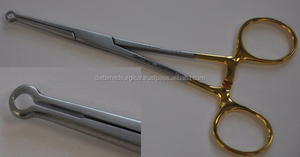 Gold Handle <strong>No</strong> <strong>Scalpel</strong> <strong>Vasectomy</strong> <strong>Set</strong> <strong>Forceps</strong> Ring Hemostat Urology Surgery Kit - Product Image 3