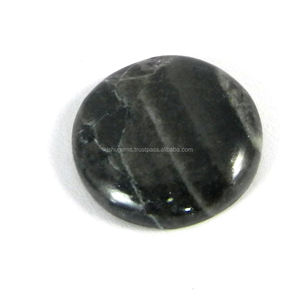 Pierre précieuse naturelle de qualité AA, cabochon rond de 21 mm, taille brillant, 3,90 grammes, pierre précieuse en vrac pour la fabrication de bijoux par Ishu Gems - Product Image 1
