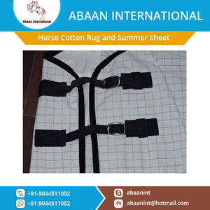 Couverture de cheval en coton australien |   Tapis d'été léger et respirant |   Couverture en coton pour cheval, motif australien |   Drap de lit d'été stable - Product Image 3