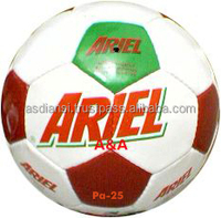 Ballon de football miniature en cuir PVC cousu main, taille officielle, ballons de football de qualité supérieure, impression de logo personnalisée par sérigraphie, tailles 3-5