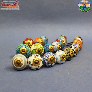 Perillas de cerámica para cajón de gabinete, diseño personalizado, surtido, indio - Product Image 6