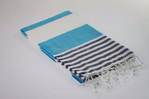 Toalla turca de 170 algodón, 90x 100% cm - 40 pulgadas por 70 pulgadas, estilo mediterráneo, muselina de Peshtemal - Product Image 4