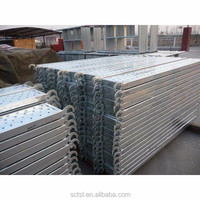 Accessoires de coffrage de construction galvanisés de bonne qualité, larges planches en acier à vendre