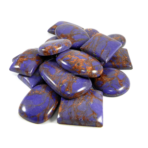 20 unidades de gemas de cabujón para joyería, única, turquesa, 100 gms, IG1180 - Product Image 1