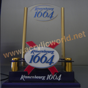 Acrylic Eco-friendly Wine & Liquor Display Bucket with LED <b>Lighting</b> Custom Logo for Advertising - Product Image 4