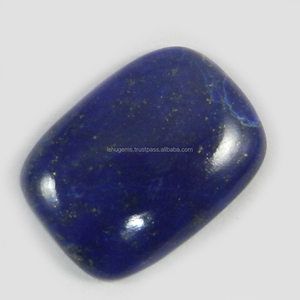 Cabochons en Lapis-lazuli naturel, 15x20mm, 2.93 gms, coussin rectangulaire, amples, pierres précieuses - Product Image 1