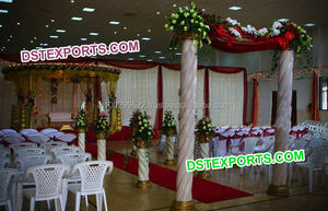 Wedding Aisleway Dev <b>Pillars</b> Wedding Walkway Small <b>Pillars</b> Wedding Latest Design Walkway <b>Pillars</b> - Product Image 2