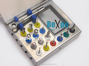 Kit de taladros quirúrgicos Implante dental Herramientas básicas Controladores hexagonales de trinquete Pasadores paralelos Instrumentos de calidad superior más vendidos - Product Image 3