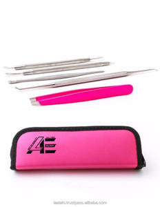 ชุดดูแลผิวหน้า5ชิ้นเครื่องมือกำจัดสิวหัวขาวหัวดำทำจากสเตนเลสเครื่องมือทำป๊อบเปอร์กำจัดสิวอุดตันสำหรับเดินทาง - Product Image 2