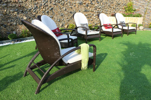 De Polyéthylène De Conception élégante En Rotin/Transat/lit de Bronzage Pour L'usage Extérieur Meubles En Osier - Product Image 2