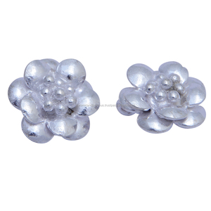 Bella <span class=keywords><strong>Fiore</strong></span> <span class=keywords><strong>di</strong></span> <span class=keywords><strong>Loto</strong></span> Pendente <span class=keywords><strong>di</strong></span> Fascino Del Metallo - Product Image 4