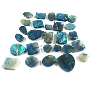 Paquete de regalo de 27 piezas Shattuckite Forma libre 100 GRM Cabochon, Gema IG0593 - Product Image 4