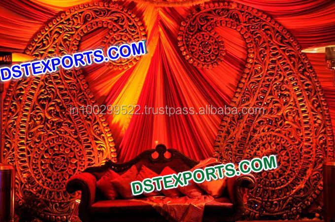 Indian Wedding Decor Props Fiber Lotus Beautiful Wedding Decor Fiber Lotus Fountain Puberty Ceremony Decor Fiber Lotus Fountain