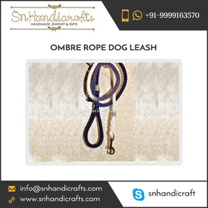 Correa para Perro de Cuerda de Oliva de Primera Calidad, Ajustable, Estilo Ombre, la Más Vendida - Product Image 1