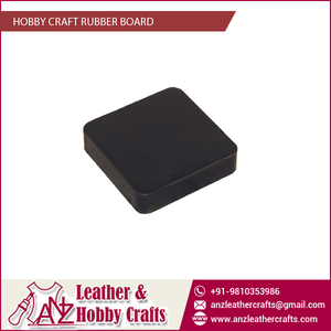Premium Hobby <b>Craft</b> Rubber Board Jewelry Making Bench Block Pad |Leather <b>Craft</b> DIY <b>Tool</b> Work Surface Heavy Duty | Non Slip Pad. - Product Image 1