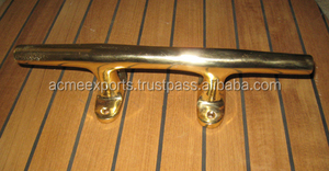 Manija de cornamusa Náutica de latón marino, acabado de pulido - Product Image 2