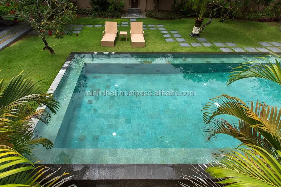 Premium Quality Pedra Hijau für Swimming Pool Floor Tiles