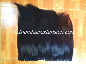 Extensions de cheveux humains vierges Remy du Vietnam, 100% cheveux bruts, double trame machine - Product Image 3