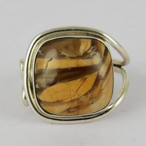 Gran oferta Anillo de Plata de Ley 925 con gema india, joyería de moda - Product Image 3